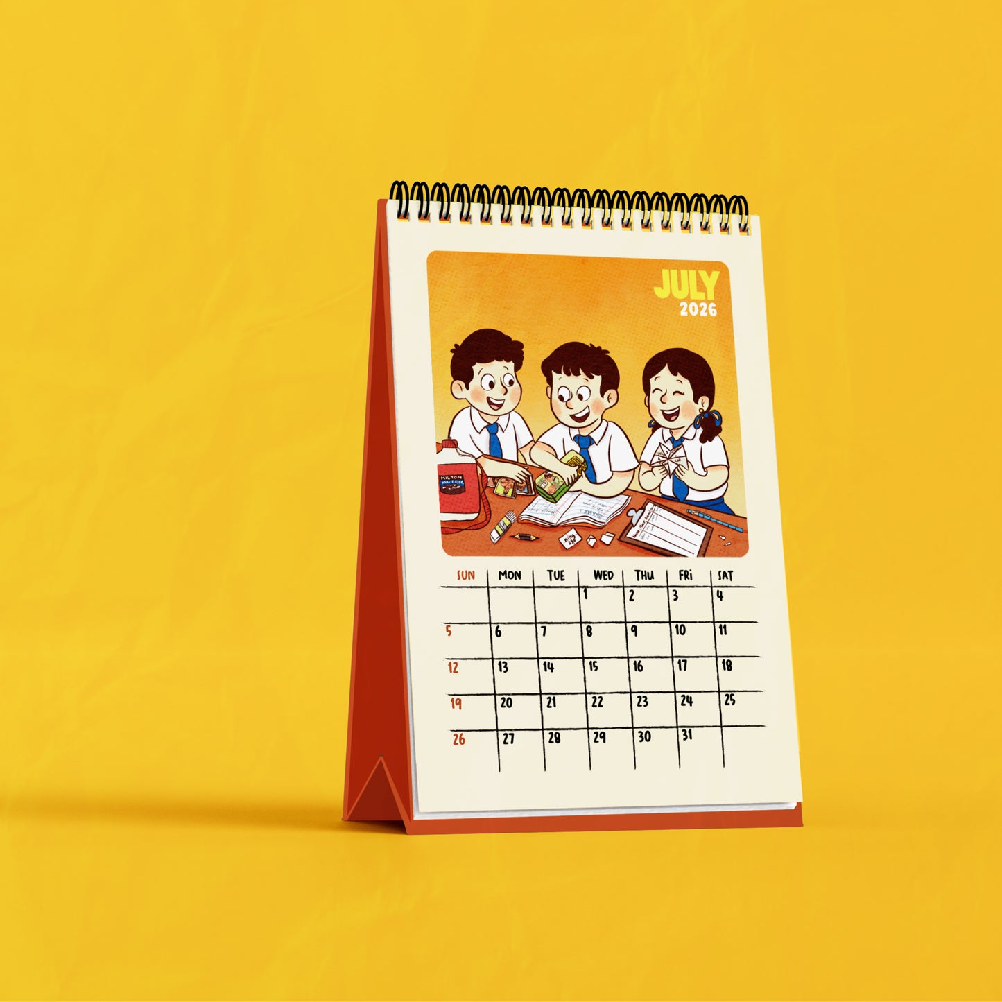 PRE-ORDER 2026 Nostalgia Desktop Calendar