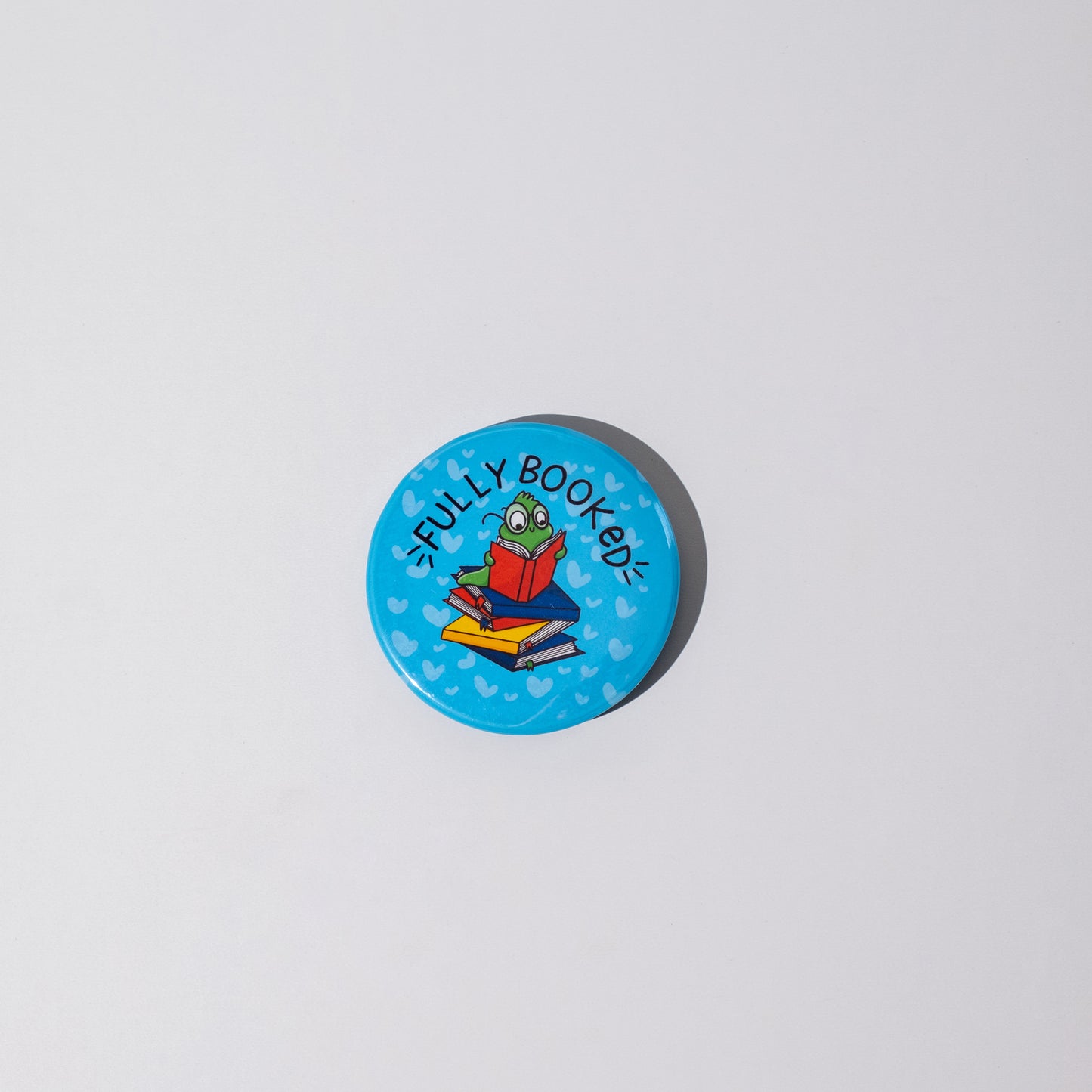 Fully Booked Button Badge