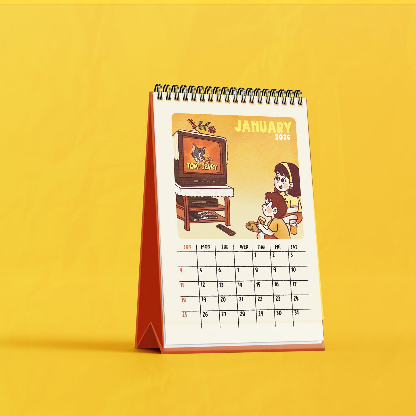 PRE-ORDER 2026 Nostalgia Desktop Calendar