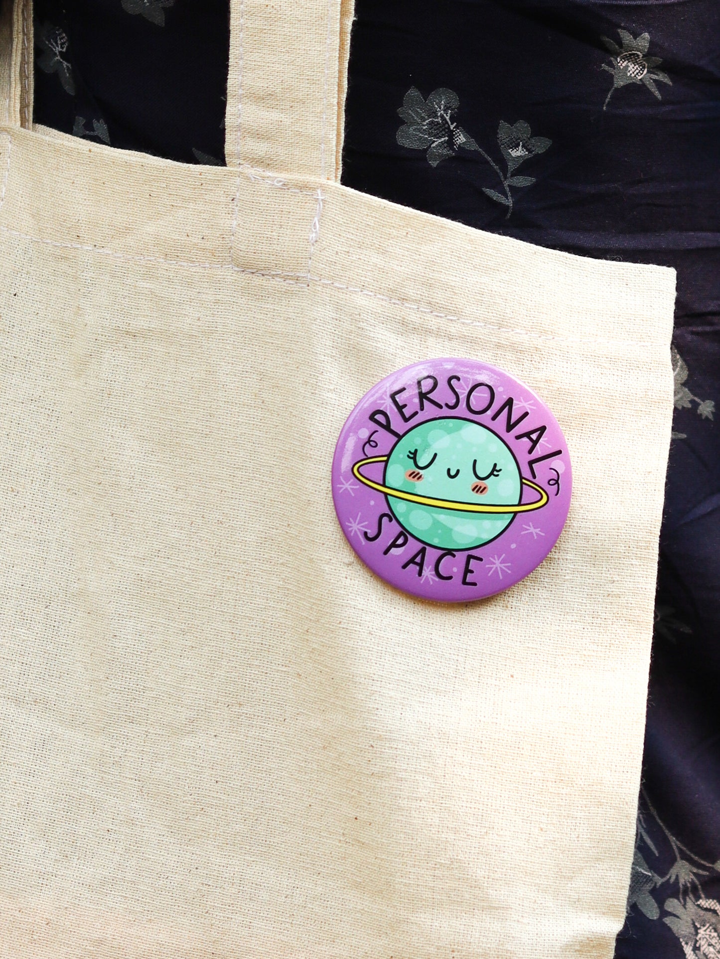 Personal Space Button Badge