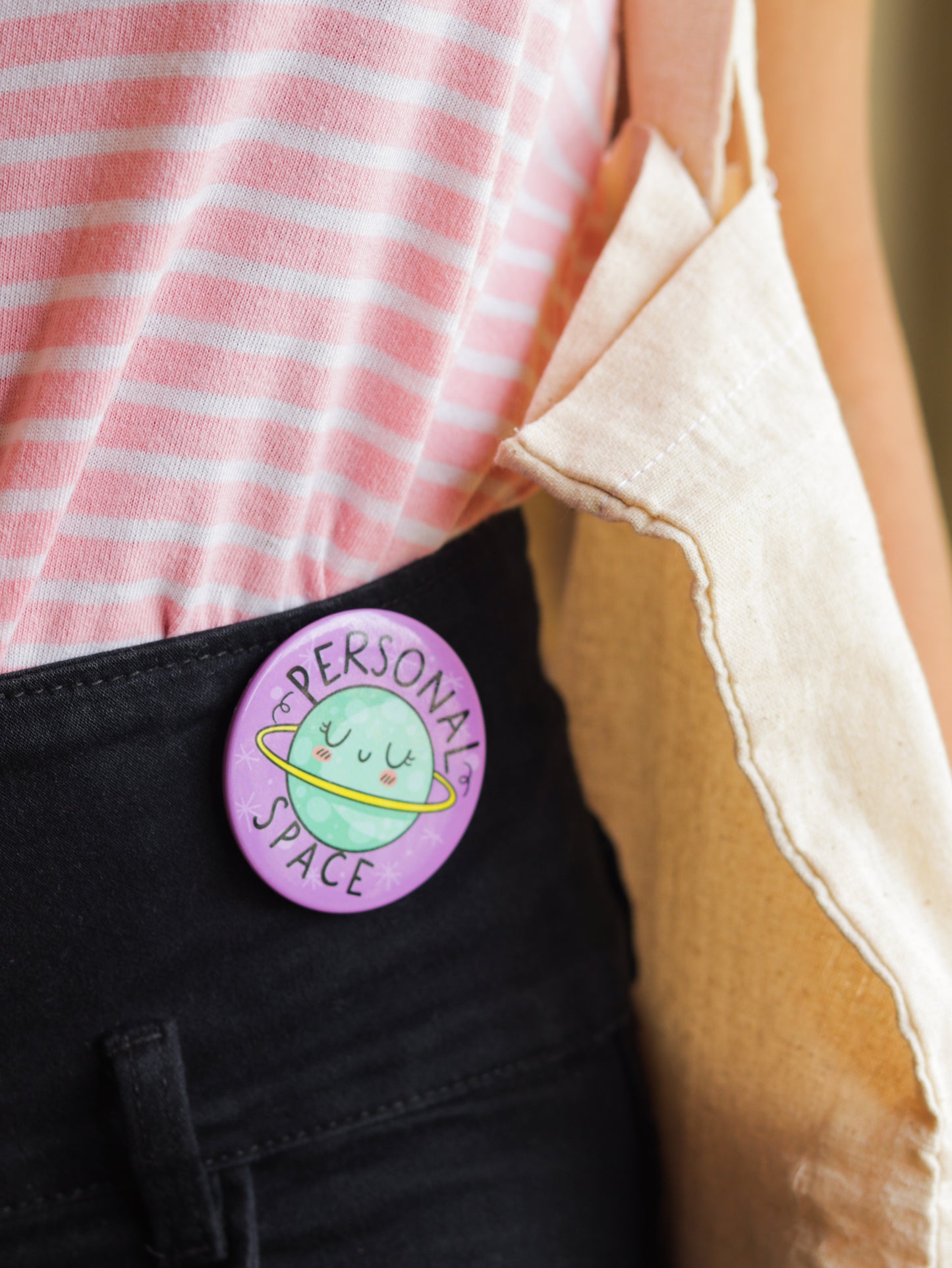 Personal Space Button Badge