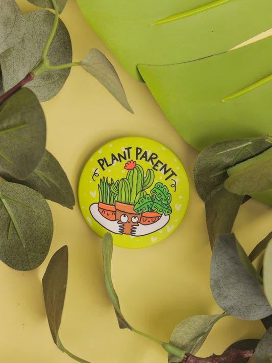 Plant Parent Button Badge