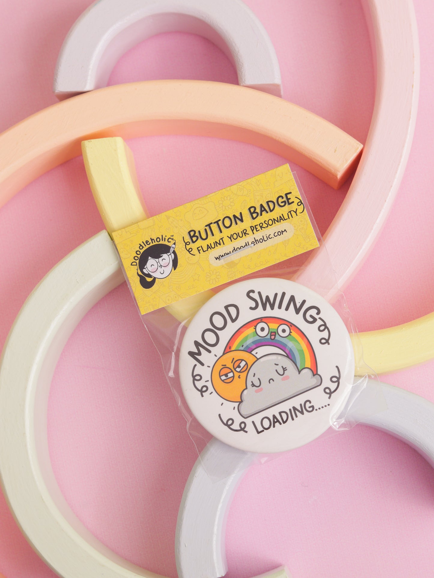 Mood Swing Button Badge