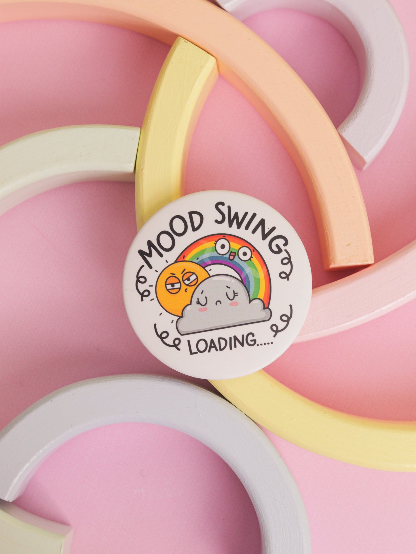 Mood Swing Button Badge