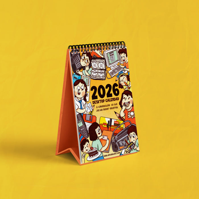 2026 Nostalgia Desktop Calendar