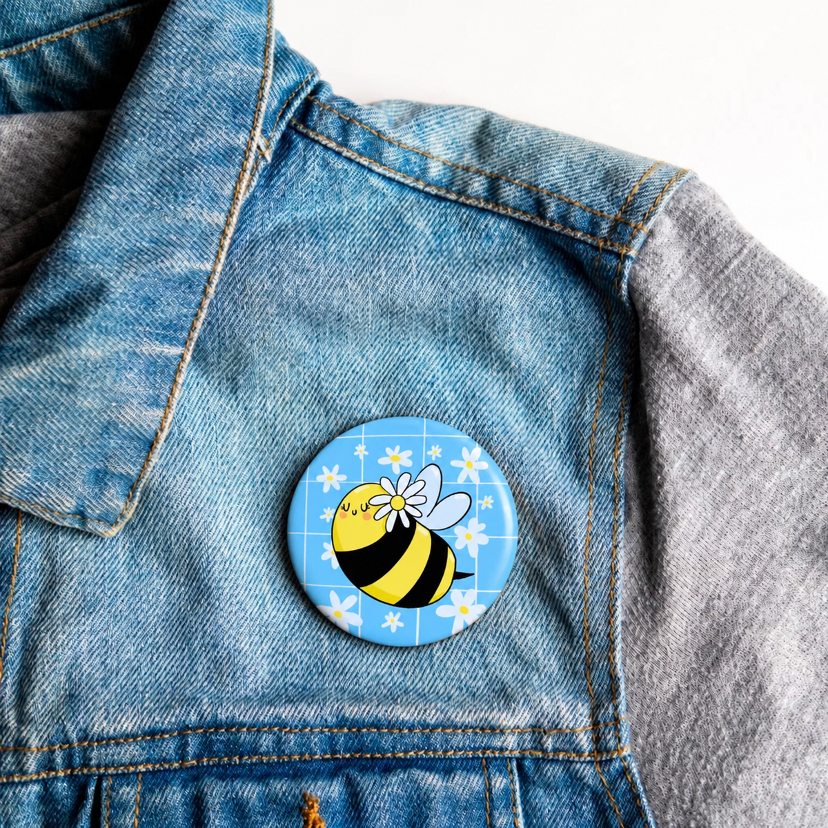 Bee Kind Button Badge