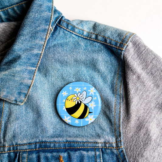 Bee Kind Button Badge