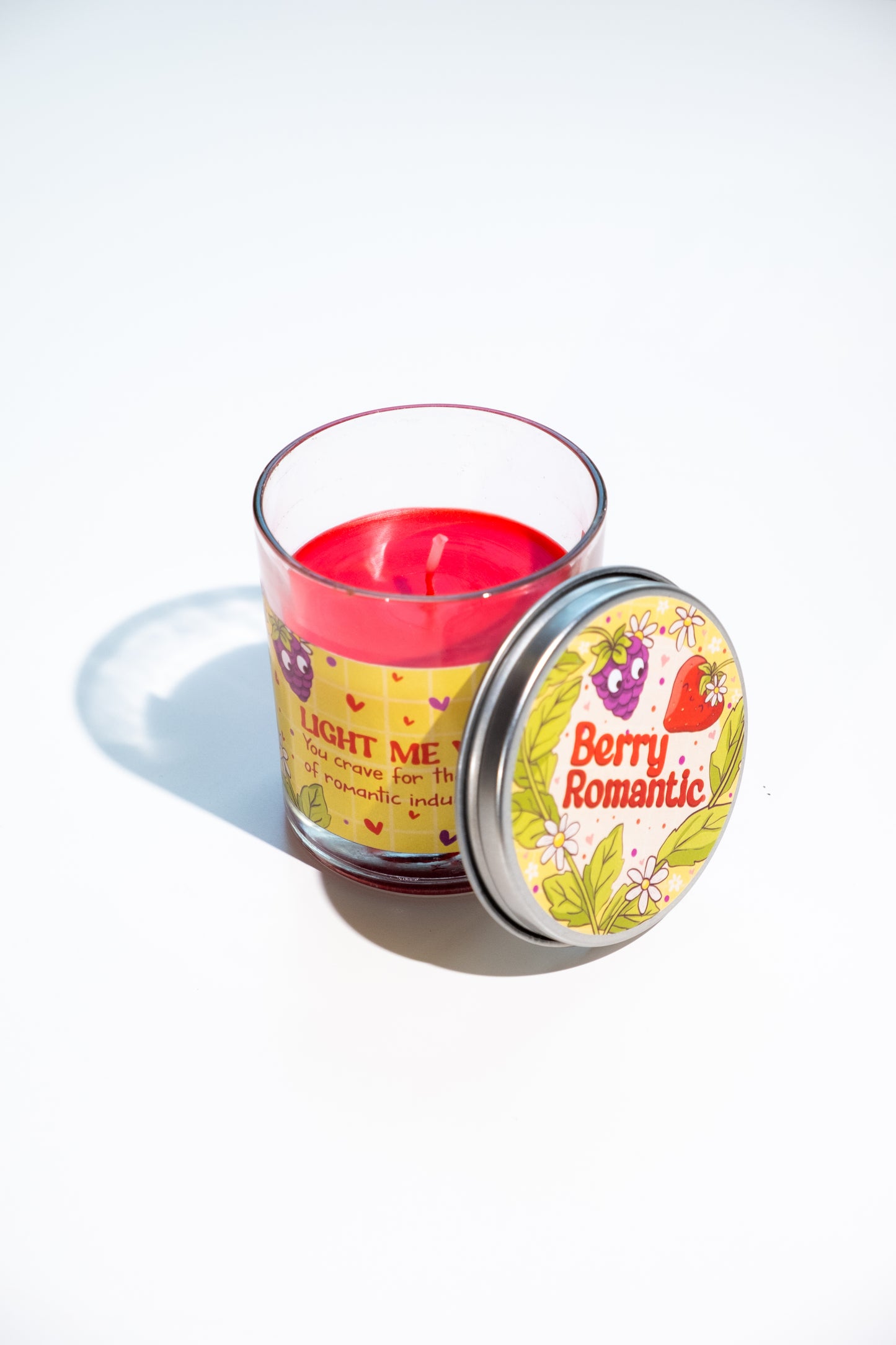 Berry Romantic Scented Candle