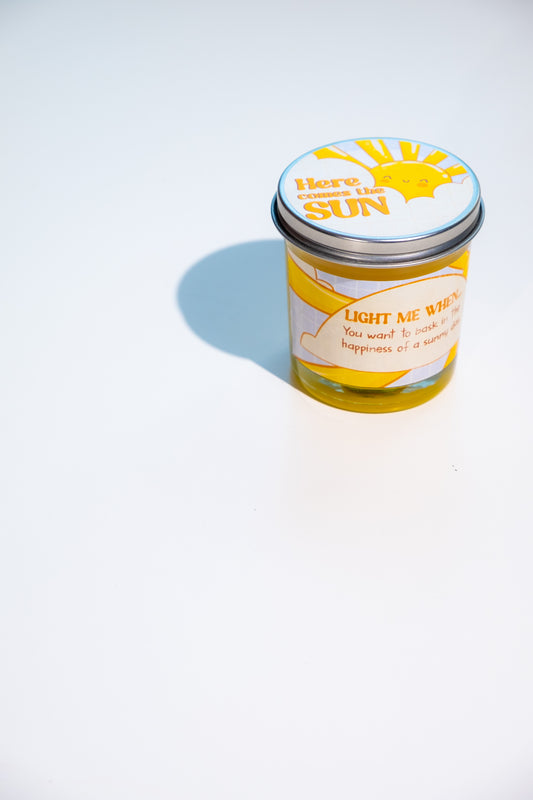 Here Comes The Sunshine Scented Candle