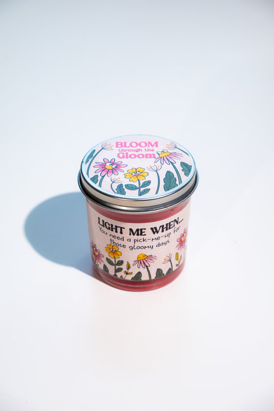 Bloom In Gloom Scented Candle