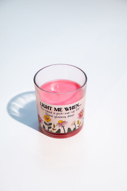 Bloom In Gloom Scented Candle