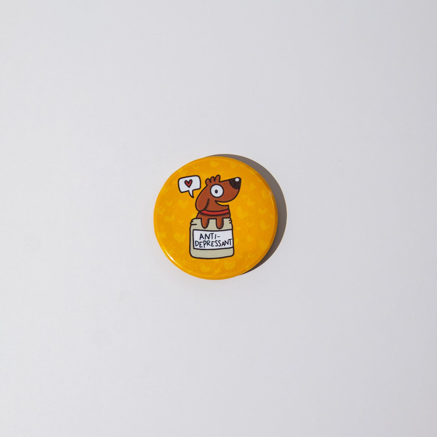 Anti-Depressant Button Badge