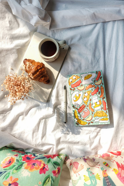 Breakfast Journal A5 Dotgrid Notebook